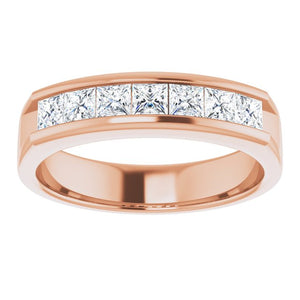 14K White Gold Natural Diamond Ring – Classic Elegance 3/8 CTW