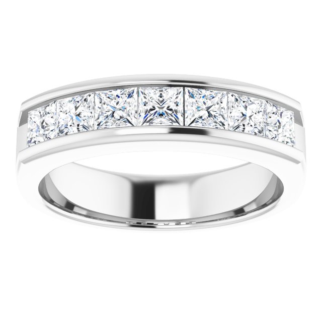 14K White Gold Natural Diamond Ring – Timeless Elegance