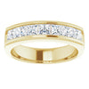 14K White 3/8 CTW Natural Diamond Ring