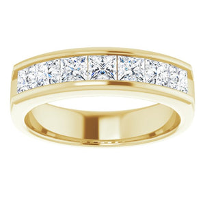14K White Gold Natural Diamond Ring – Classic Elegance 3/8 CTW