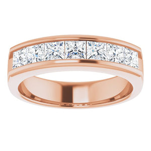 14K White Gold Natural Diamond Ring – Classic Elegance 3/8 CTW