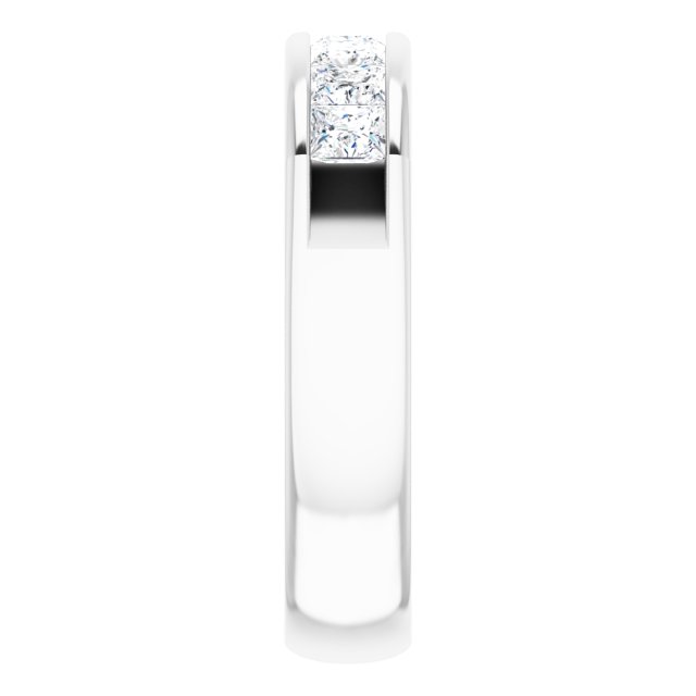 14K White Gold Natural Diamond Ring – Timeless Elegance