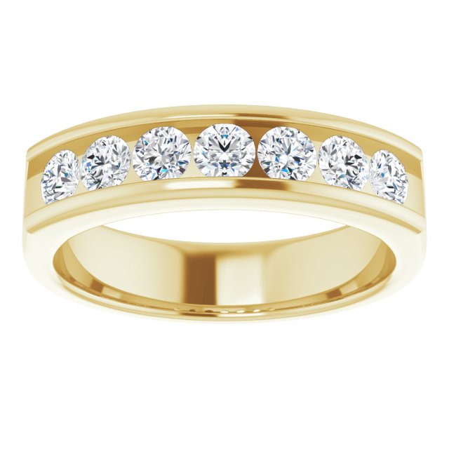 14K White Gold Natural Diamond Ring – Timeless Elegance