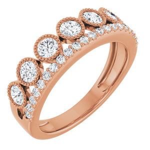 14K Gold Lab-Grown Diamond Ring
