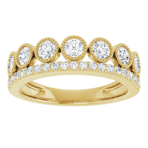 14K Gold Lab-Grown Diamond Ring