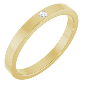 14K Gold & Sterling Silver Stackable Family Ring - Options Available
