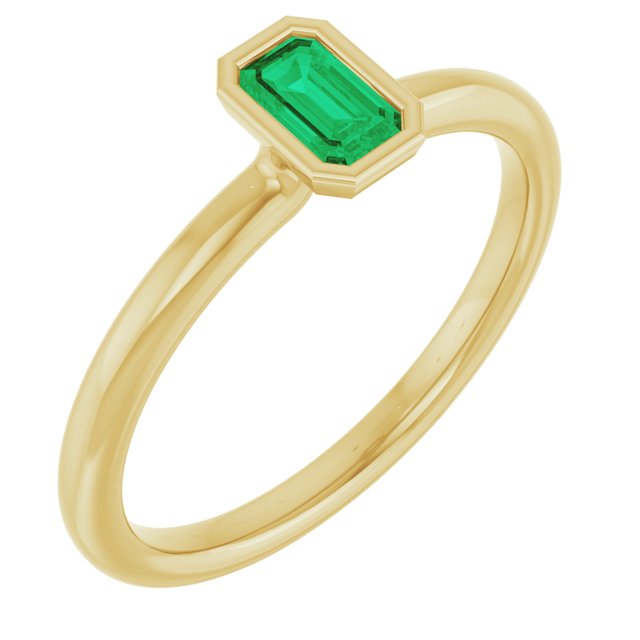 14K Gold Stackable Ring - Options Available