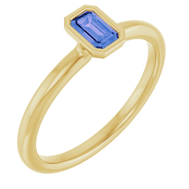 14K Gold Stackable Ring - Options Available