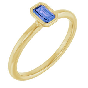 14K Gold Stackable Ring - Options Available