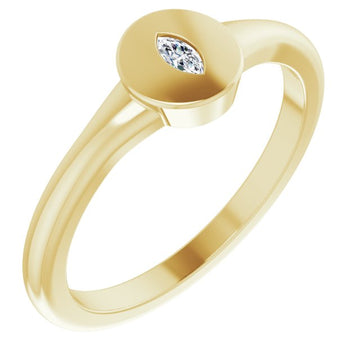 14K Yellow Gold