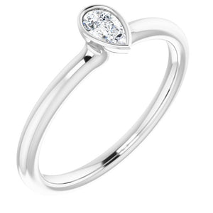 14K Gold Stackable Ring - Options Available