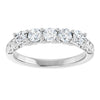 14K White Gold 1/3 CTW Natural Diamond Anniversary Ring