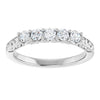 14K White 1/3 CTW Natural Diamond Anniversary Band