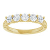 14K White 1/3 CTW Natural Diamond Anniversary Band