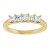 14K White 1/3 CTW Natural Diamond Anniversary Band