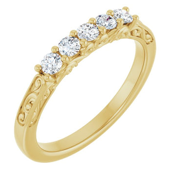 14K Yellow Gold