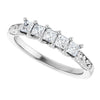 14K White 1/3 CTW Natural Diamond Anniversary Band