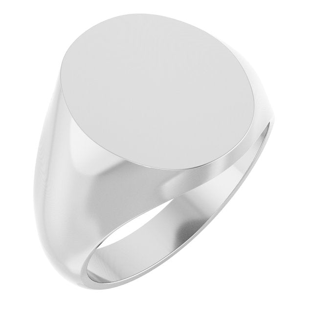 14K Gold Signet Ring