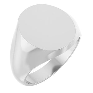 14K Gold Signet Ring