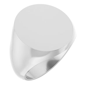 14K Gold Signet Ring