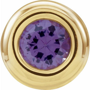 Imitation Garnet Birthstone Pendant