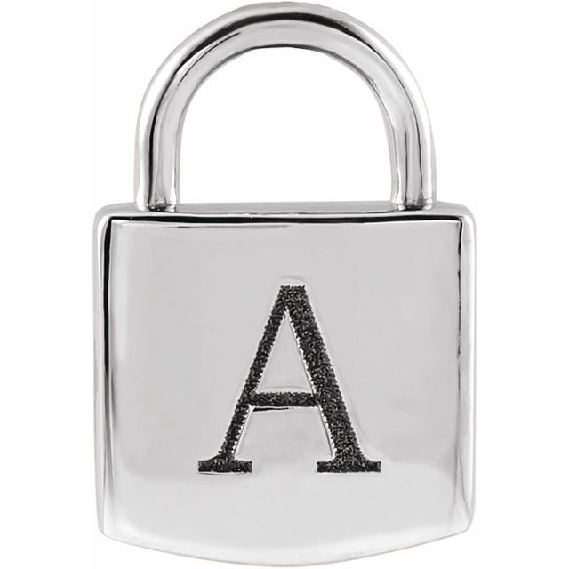Engravable Lock Pendant