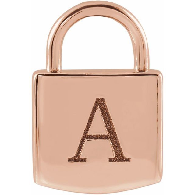 Engravable Lock Pendant