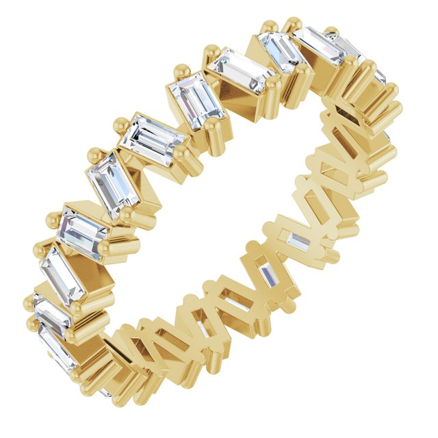 1 1/2 CTW Lab-Grown Diamond Eternity Band Crafted in 14K Gold