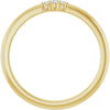 Use the Stackable Ring, 14K White/Yellow Gold, Round, .03 Ctw Natural Diamond to create alt text