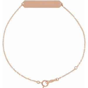 14K Gold Geometric Bracelet - Options Available