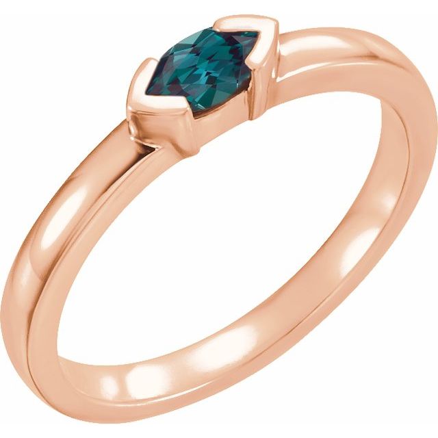 14K Gold & Sterling Silver Stackable Family Ring - Options Available