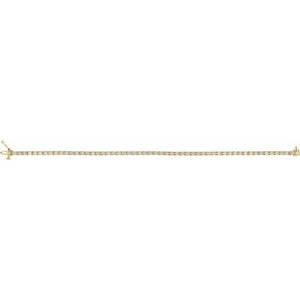 14K Yellow Gold, 7.25