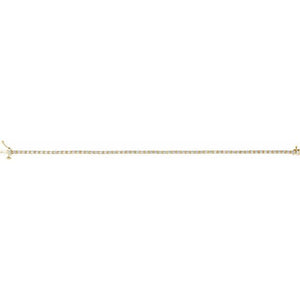 14K Yellow Gold, 7.25
