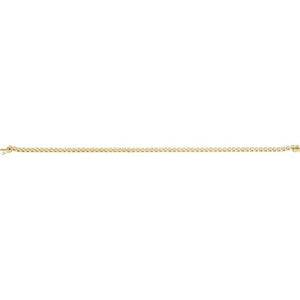 14K Yellow Gold, 7.25
