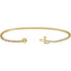 14K Yellow Gold, 7.25