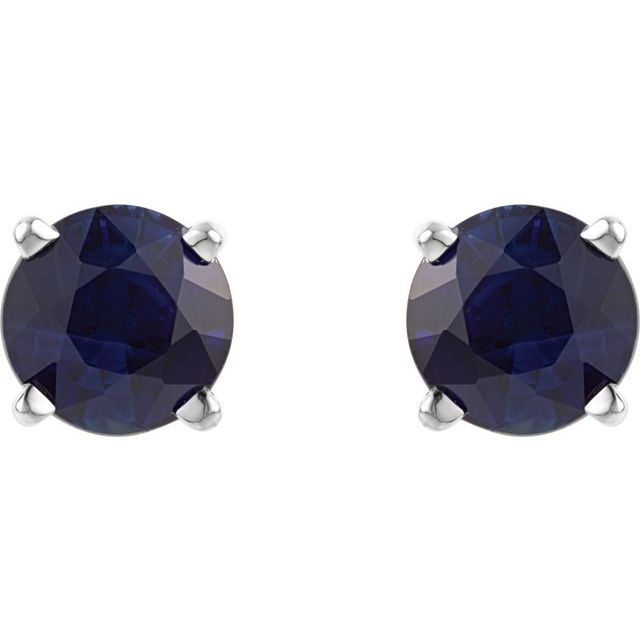 14K White Gold Diamond Stud Earrings â€“ 1/5 CTW Sparkle