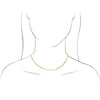 14K Yellow Gold 3.85 mm Paperclip-Style 16