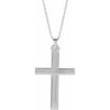 14K Yellow Cross Pendant