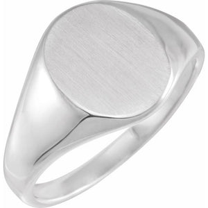 14K Gold Signet Ring - Options Available