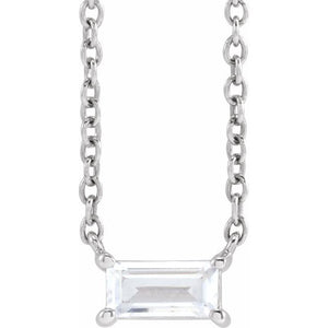 14K Gold Lab-Grown Diamond Necklace - Options Available