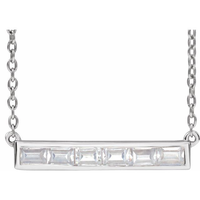 14K Gold Lab-Grown Diamond Necklace - Options Available