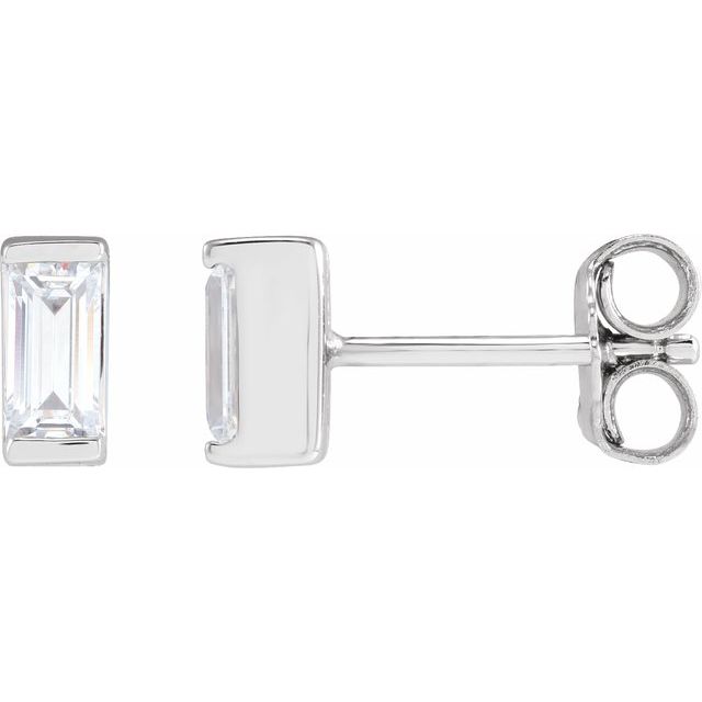 14K Gold Lab-Grown Diamond Earrings - Options Available