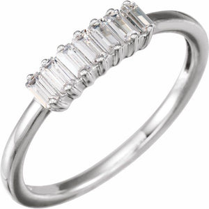 14K Gold Lab-Grown Diamond Ring