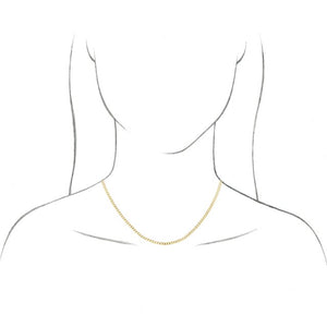 14K Yellow Gold 3 mm 16