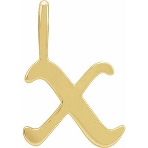 Gothic Initial Charm/Pendant