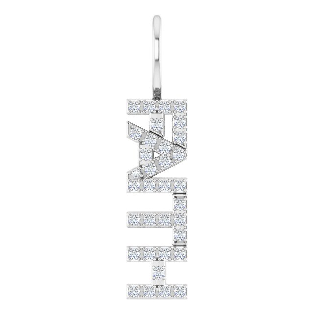 14K Gold Faith Charm/Pendant - Options Available