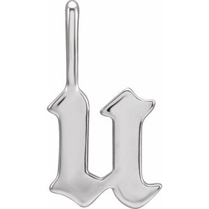 Gothic Initial Charm/Pendant