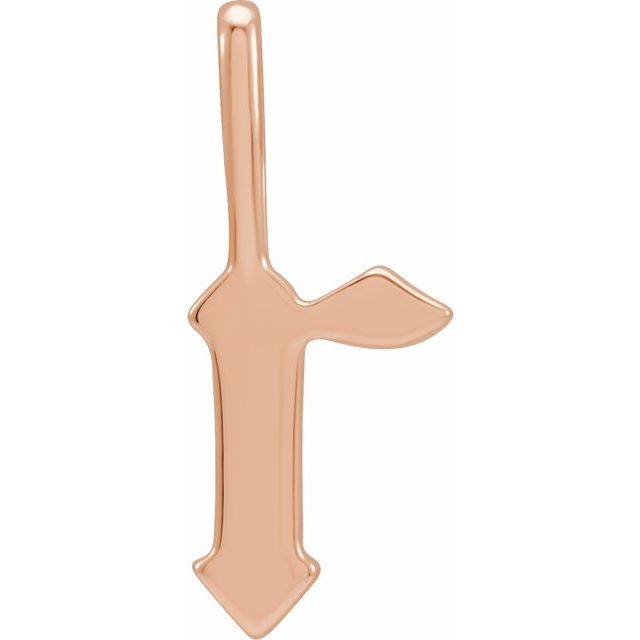 Gothic Initial Charm/Pendant