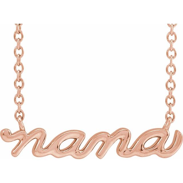 Polished Bar Pendant Necklace in 14K Gold and Platinum