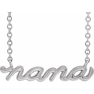 Polished Bar Pendant Necklace in 14K Gold and Platinum